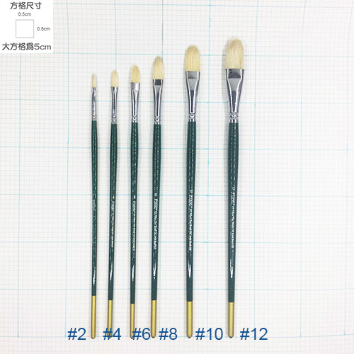 Winsor & Newton : Long Handled Artist Hog Brushes