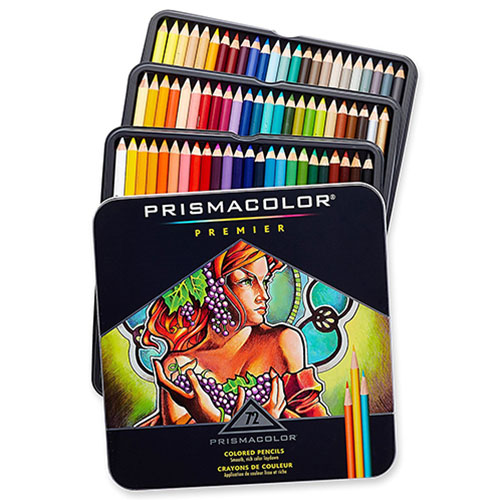 USA Original Sanford Prisma Color Premier Colored Pencils Soft Core 72 150  Pack Prismacolor,Professtion Artist Painting Supplies