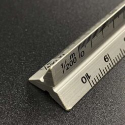 鋁製三角比例尺-10cm1